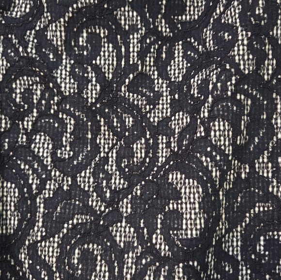 Women's Brooks Brothers Navy And White Sleeveless Dress, Size 4 - Picture 9 of 12